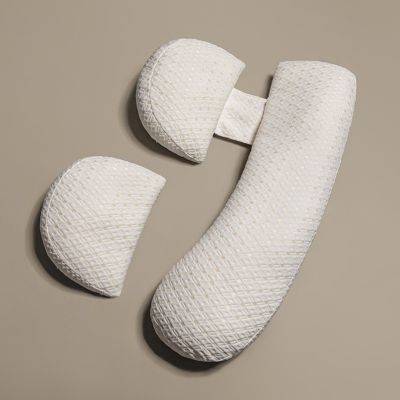 coussin de grossesse beige uni