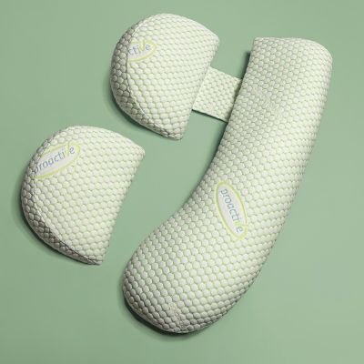 coussin de grossesse vert