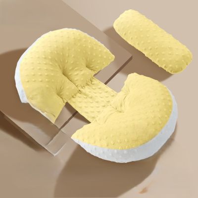 coussin grossesse jaune
