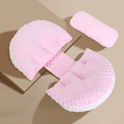 coussin grossesse rose
