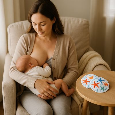 coussinet allaitement maman allaite bébé