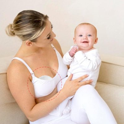 Coussinet d'allaitement maman bébé joyeux