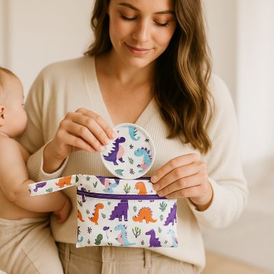 coussinets d allaitement maman le range dan pochette