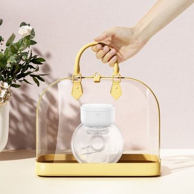 tire lait dans sac transparent