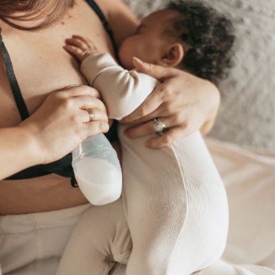 tire-lait manuel bébé et tire lait sein