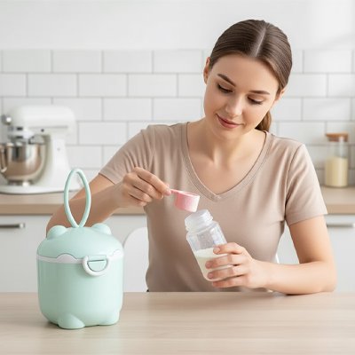 Boite doseuse de lait maman cuisine