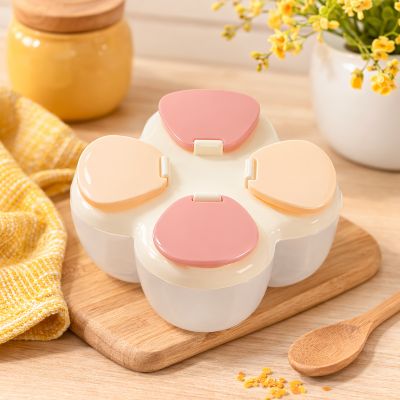 boite doseuse lait bébé rose