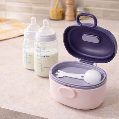 boite doseuse lait  bébé vue cuillère