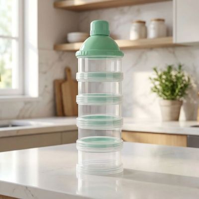 Boite doseuse lait verte