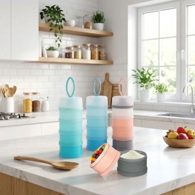 BOÎTE DOSEUSE LAIT SIMPLE COMPACT | DoseLait Bébé™ - Mon Bébé Câlin