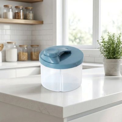 Boite doseuse lait bleue