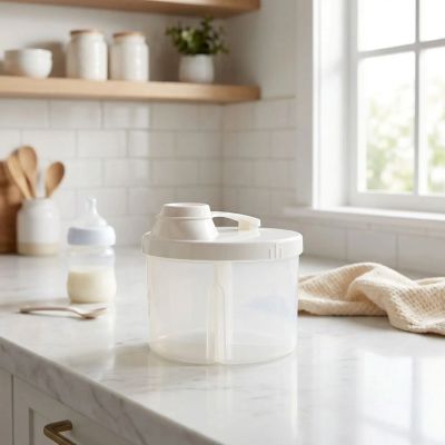 Boite doseuse lait blanche