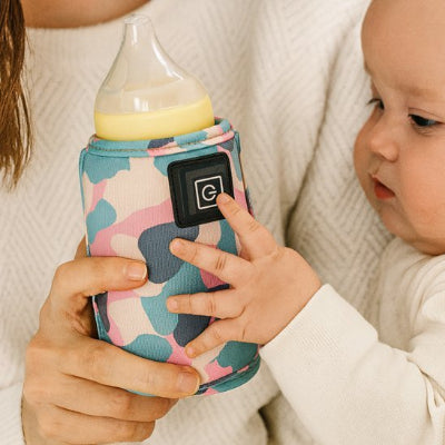 Chauffe biberon portable bébé regarde