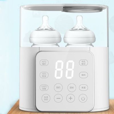 chauffe biberon double blanc
