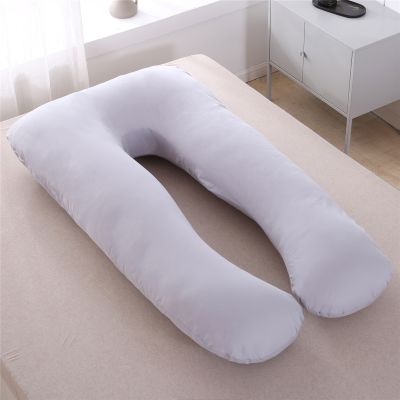 coussin de grossesse gris