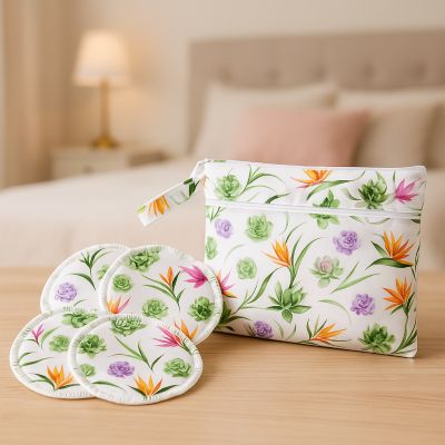 coussinet d allaitement avec pochette