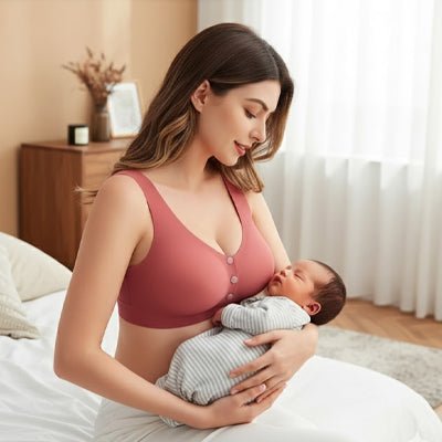 soutien gorge allaitement maman bébé dort