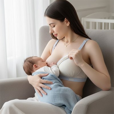 Soutien gorge allaitement maman bébé