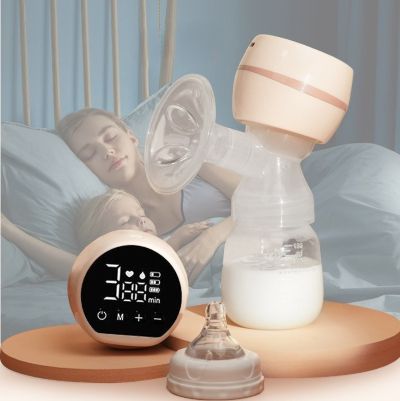 tire lait électrique maman enfant endormi