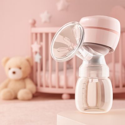 tire lait électrique rose