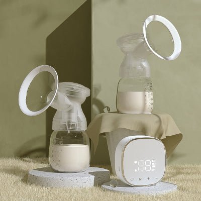 tire lait électrique décor vert