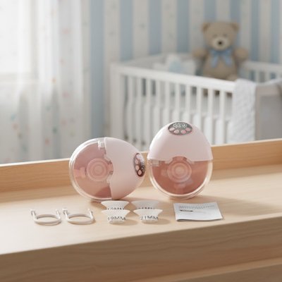 Tire lait portable vue sur tire lait