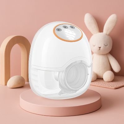 tire lait portable décor rose 