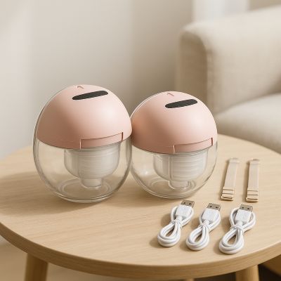 tire lait portale rose double