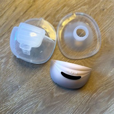 Tire lait portable vue sur les pièces